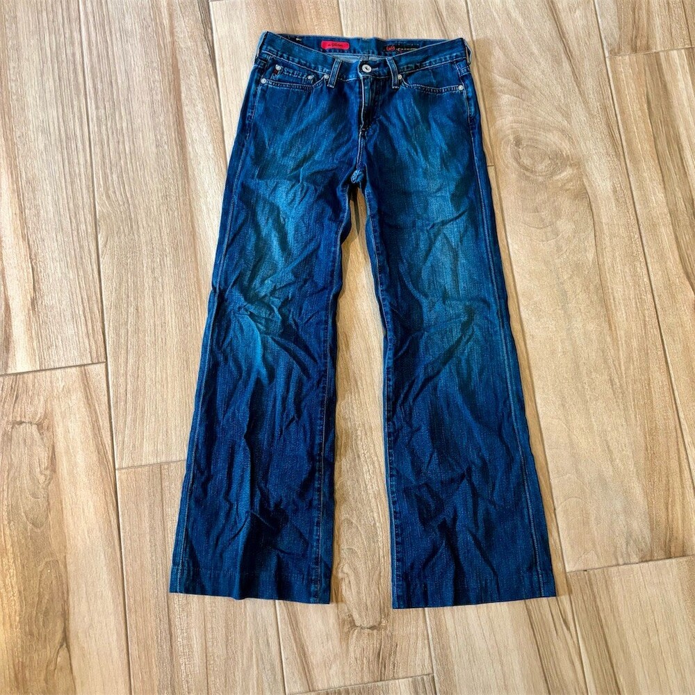 AG Adriano Goldschmied The Glisten Jeans Womens 27 Dark Wash Bootcut Blue
